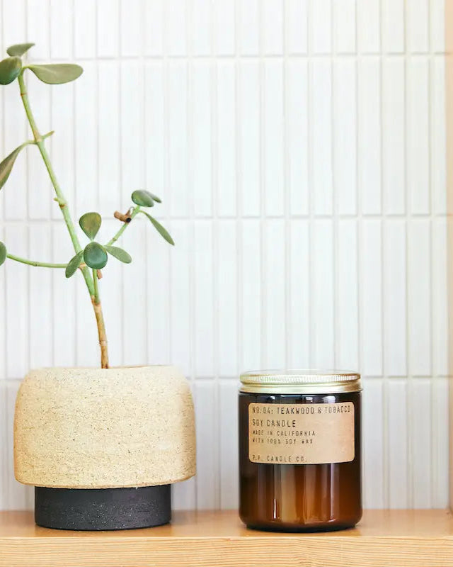 Teakwood Candle